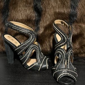 Lamb ( Gwen Stefani’s brand) black heels. Size 7